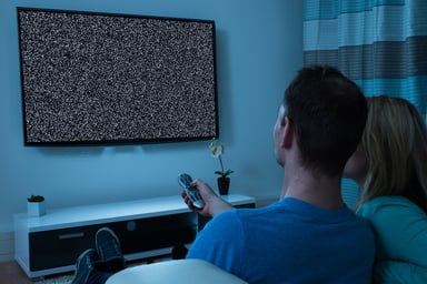 tv static getty