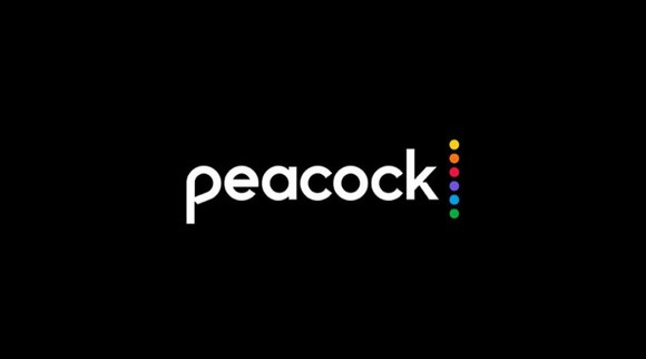 Peacock logo.