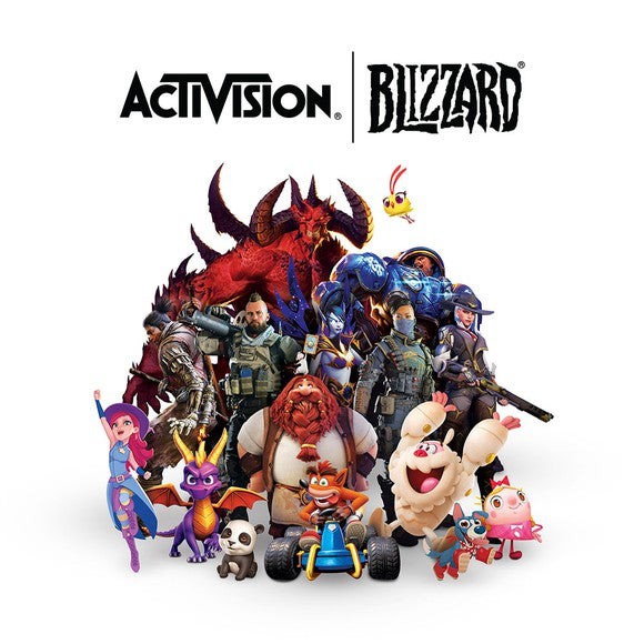 Characters from Activision Blizzard