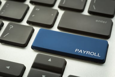 payroll computer keyboard