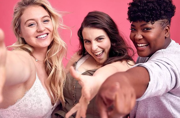 An Aerie ad campaign.