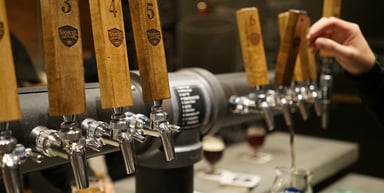 Boston Beer taproom taps source-sam