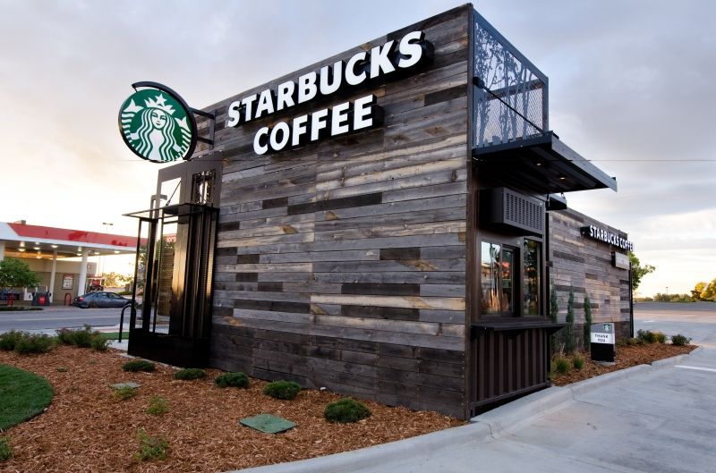 A Starbucks store