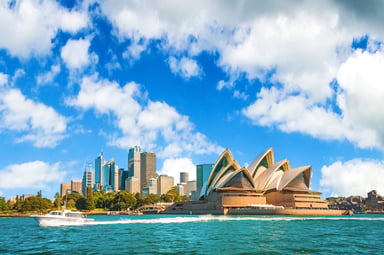Sydney Australia from the water