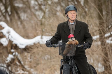 Jeep E-Bike with Bill Murray and Groundhog