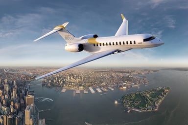 Bombardier Global 8000 biz jet source BBD