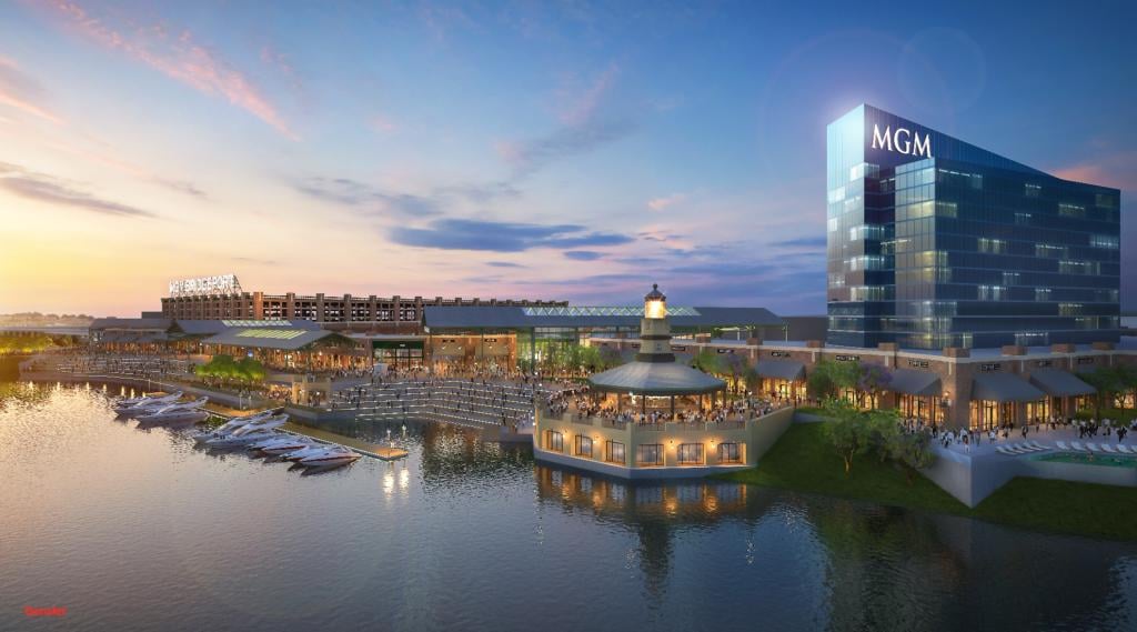 MGM Bridgeport artist's rendering