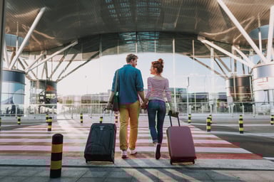 couple at airport