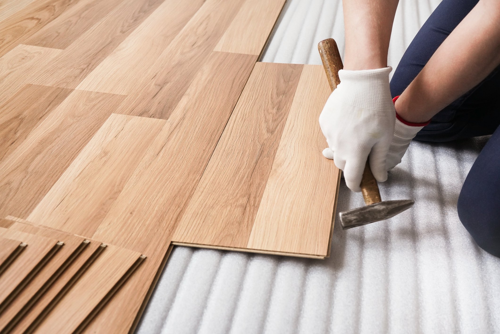installing wood flooring