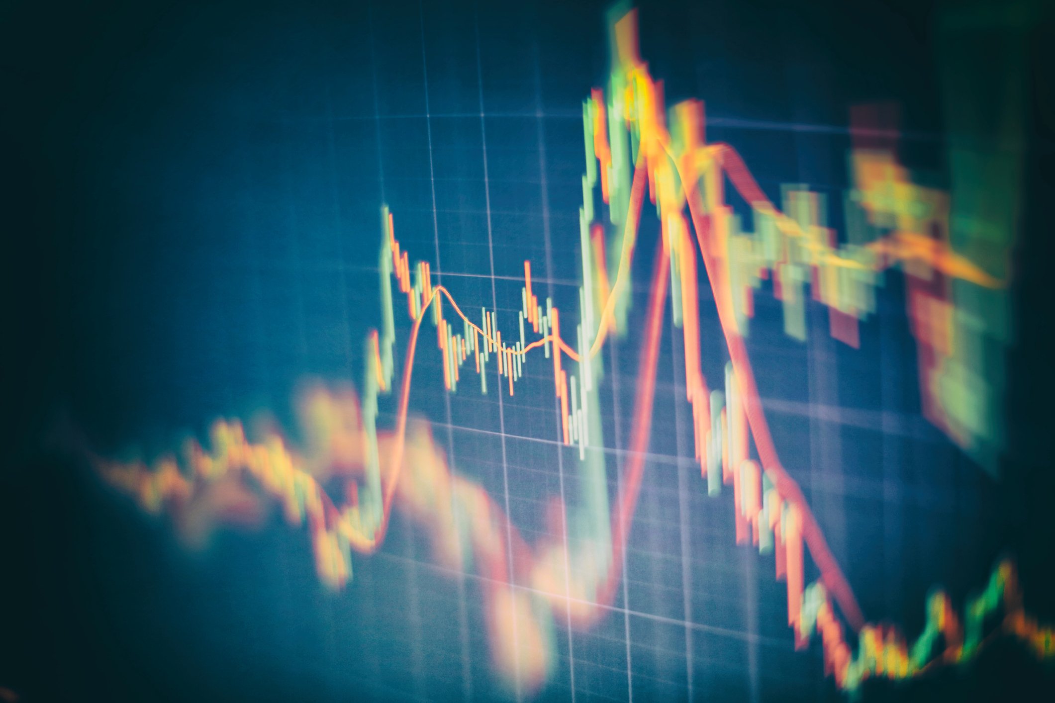 Volatile stock chart