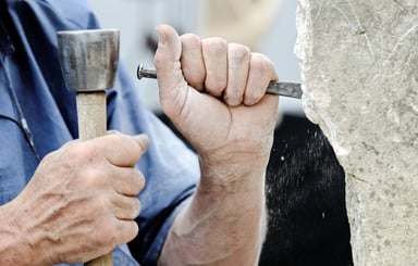 chisel stone