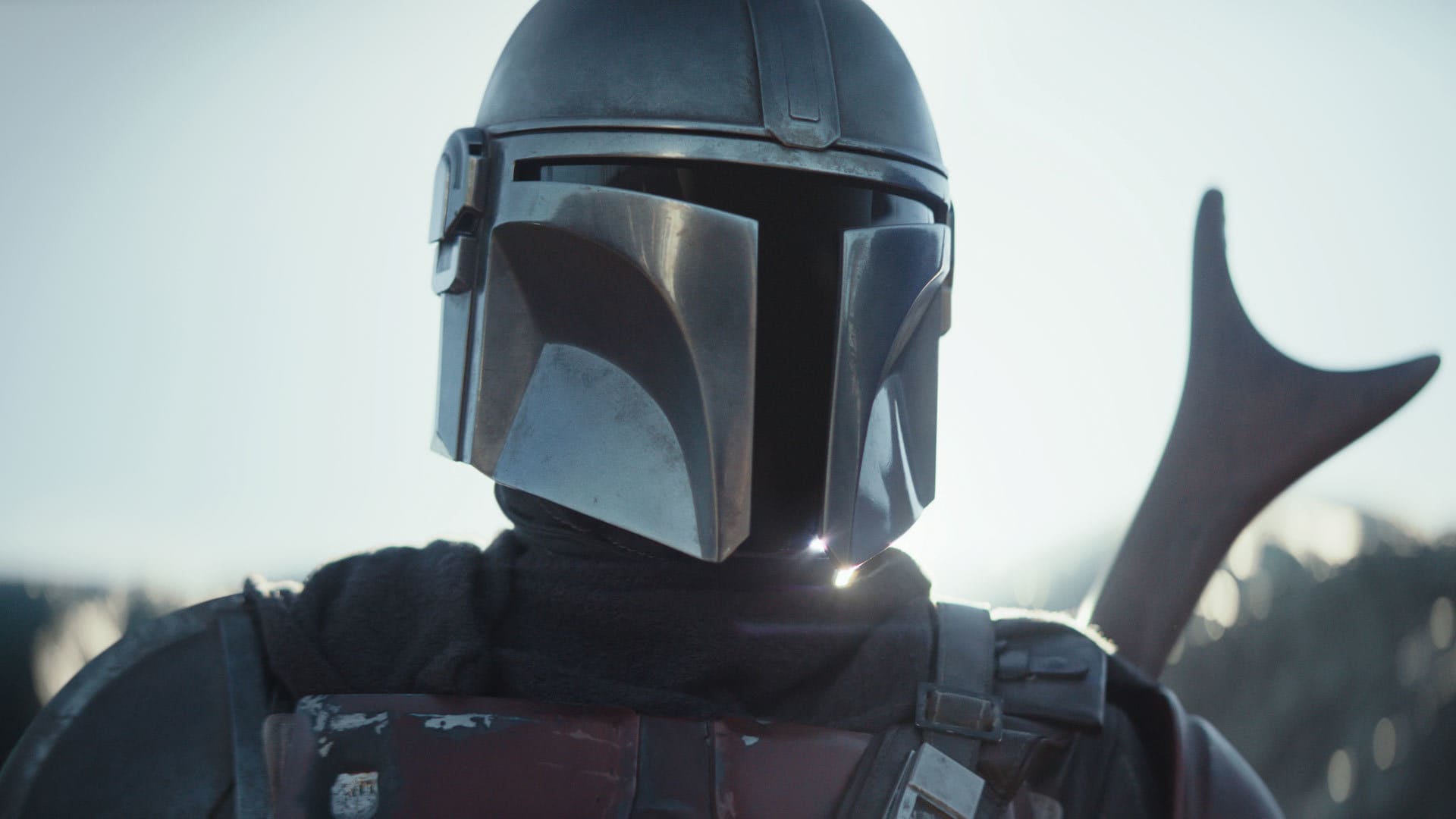 A still from Disney+'s The Mandalorian.