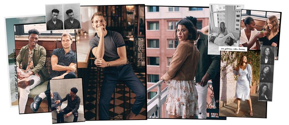 An Abercrombie & Fitch ad campaign.