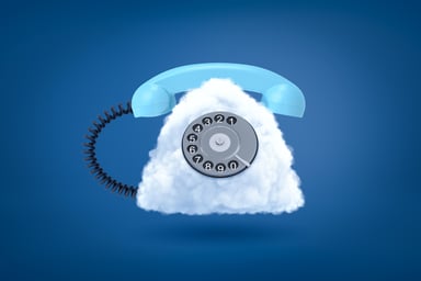 Cloud rotary phone