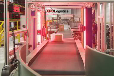 XPO sorting facility source XPO