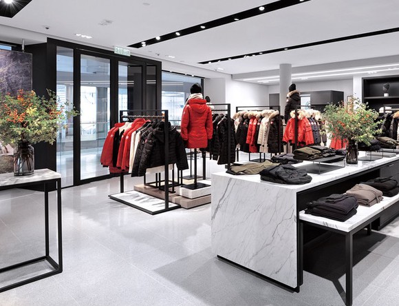 A Canada Goose store in Hong Kong. 