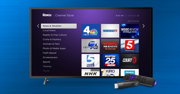 Roku screen