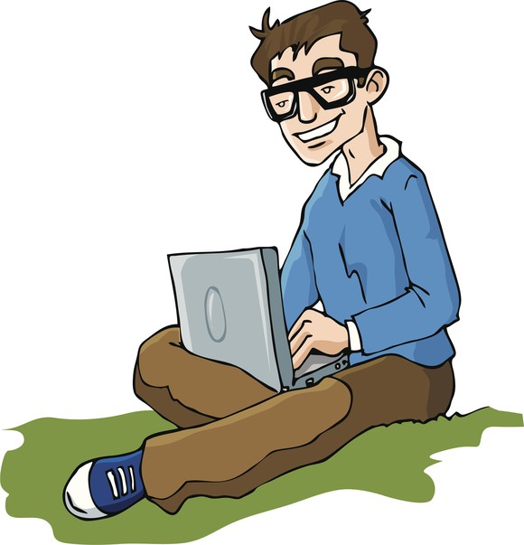 Bill Gates characature