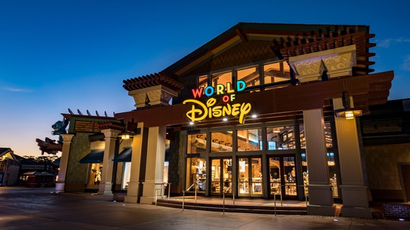 World of Disney store at Disney Springs in Orlando, Florida.