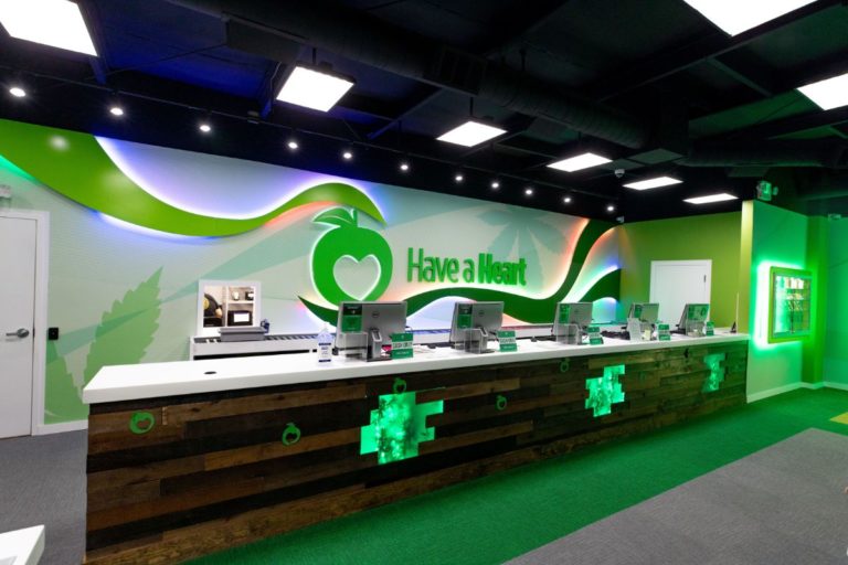 A Have a Heart dispensary in Coalinga, California.