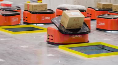 JD sorting bots e-commerce China