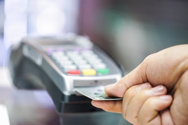 Credit card chip reader