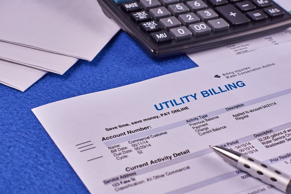 Utility bill statement.