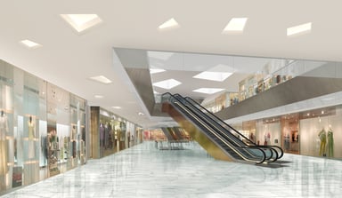 Empty Shopping Mall