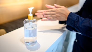 hand sanitizer getty