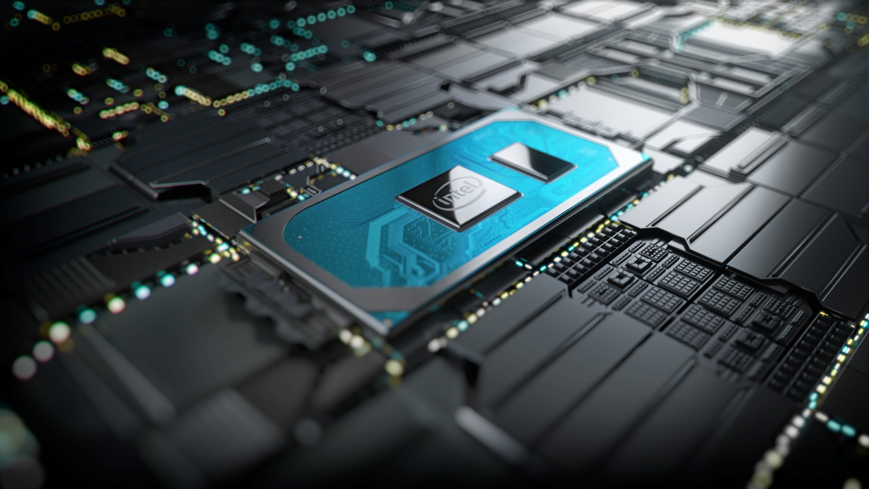 An Intel chip.