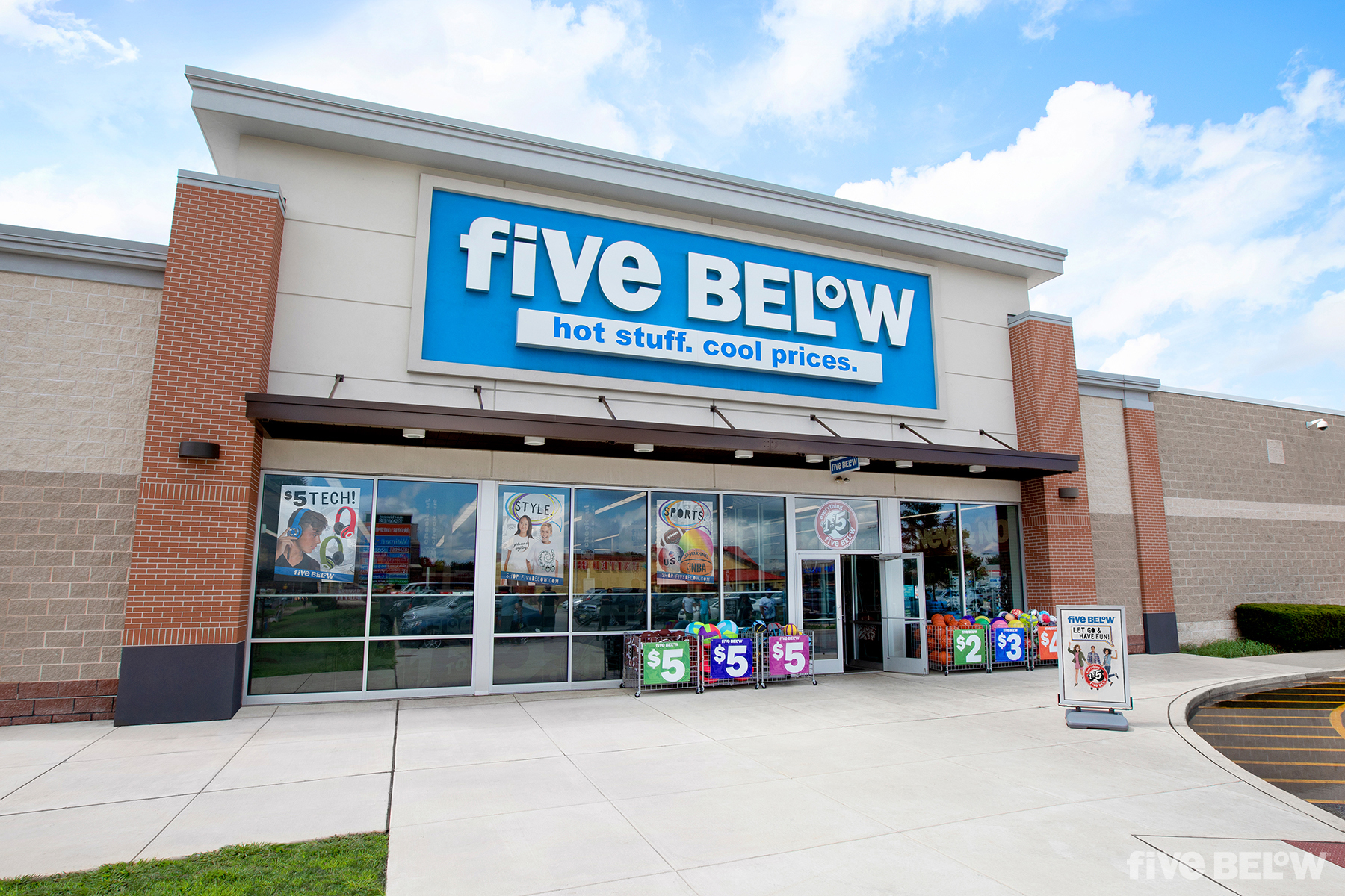 Five Below store exterior