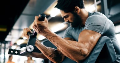 gym workout muscle