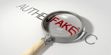 authentic fake counterfeit