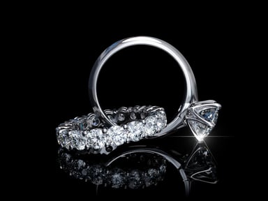 Wedding Ring and Engagement Ring