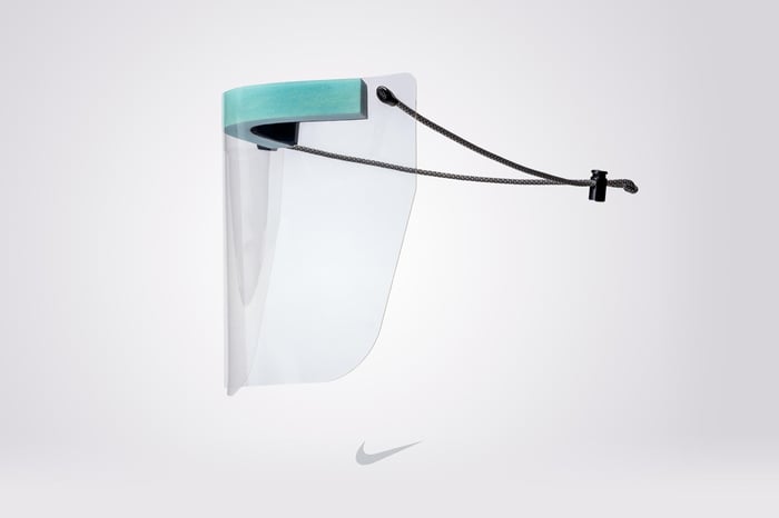 Nike full-face shield