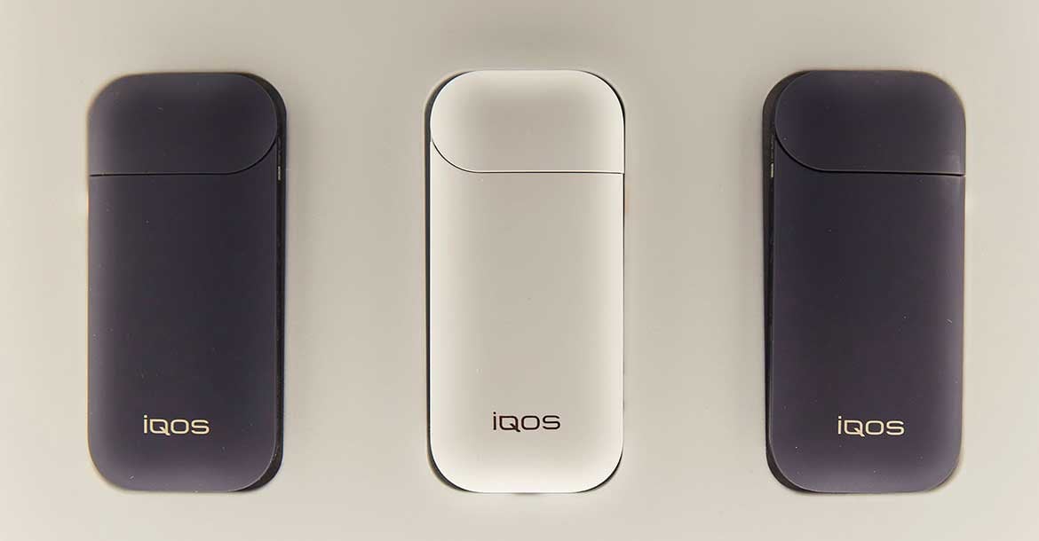Three IQOS cases.