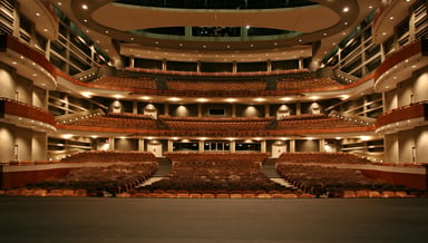 Empty concert hall