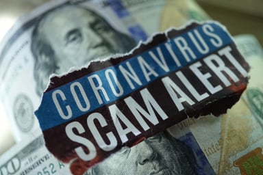 coronavirus scam alert