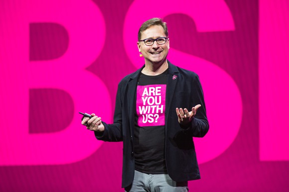 A picture of incoming T-Mobile CEO Mike Sievert. 