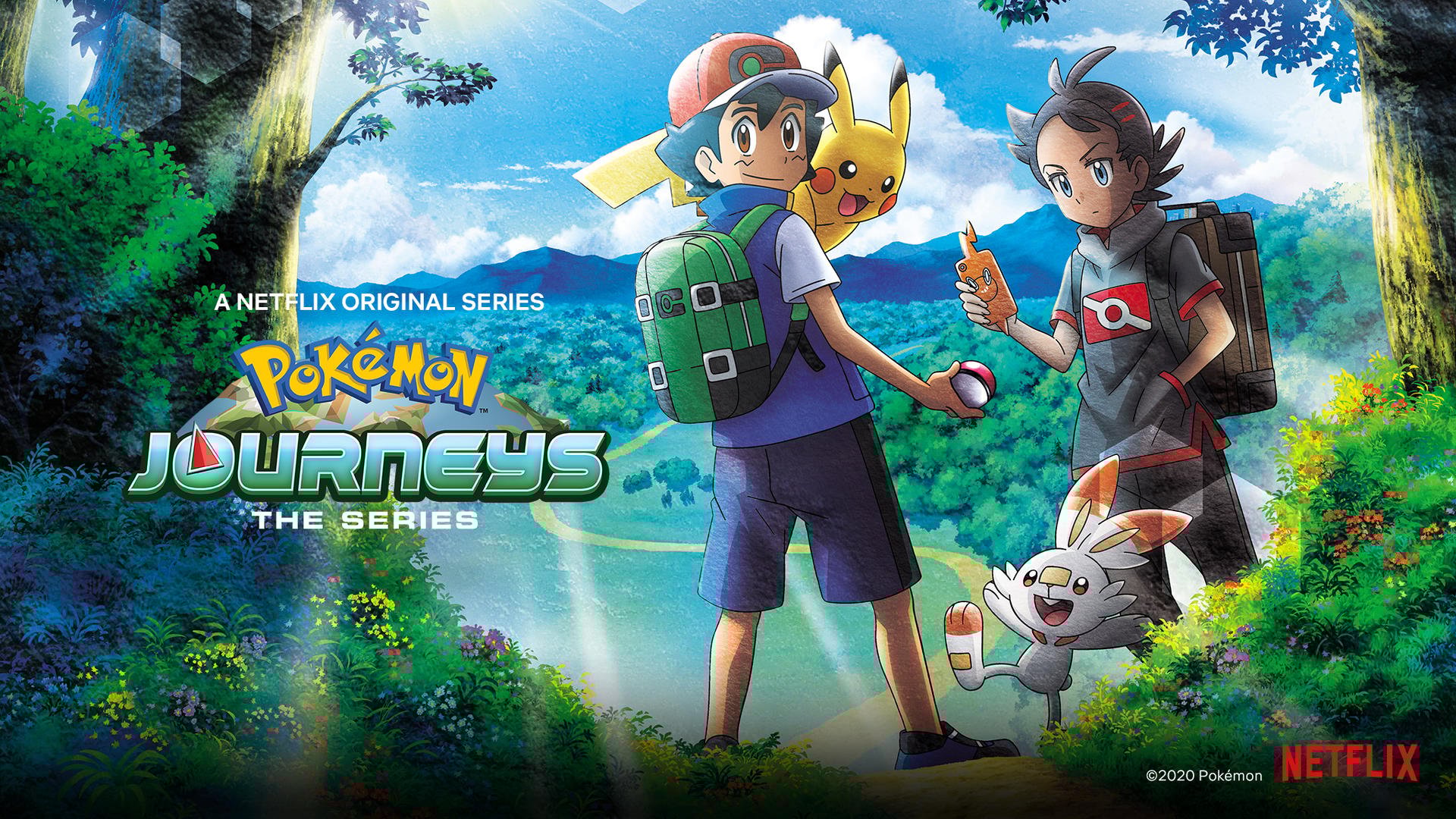 Pokemon Journeys promo from Netflix