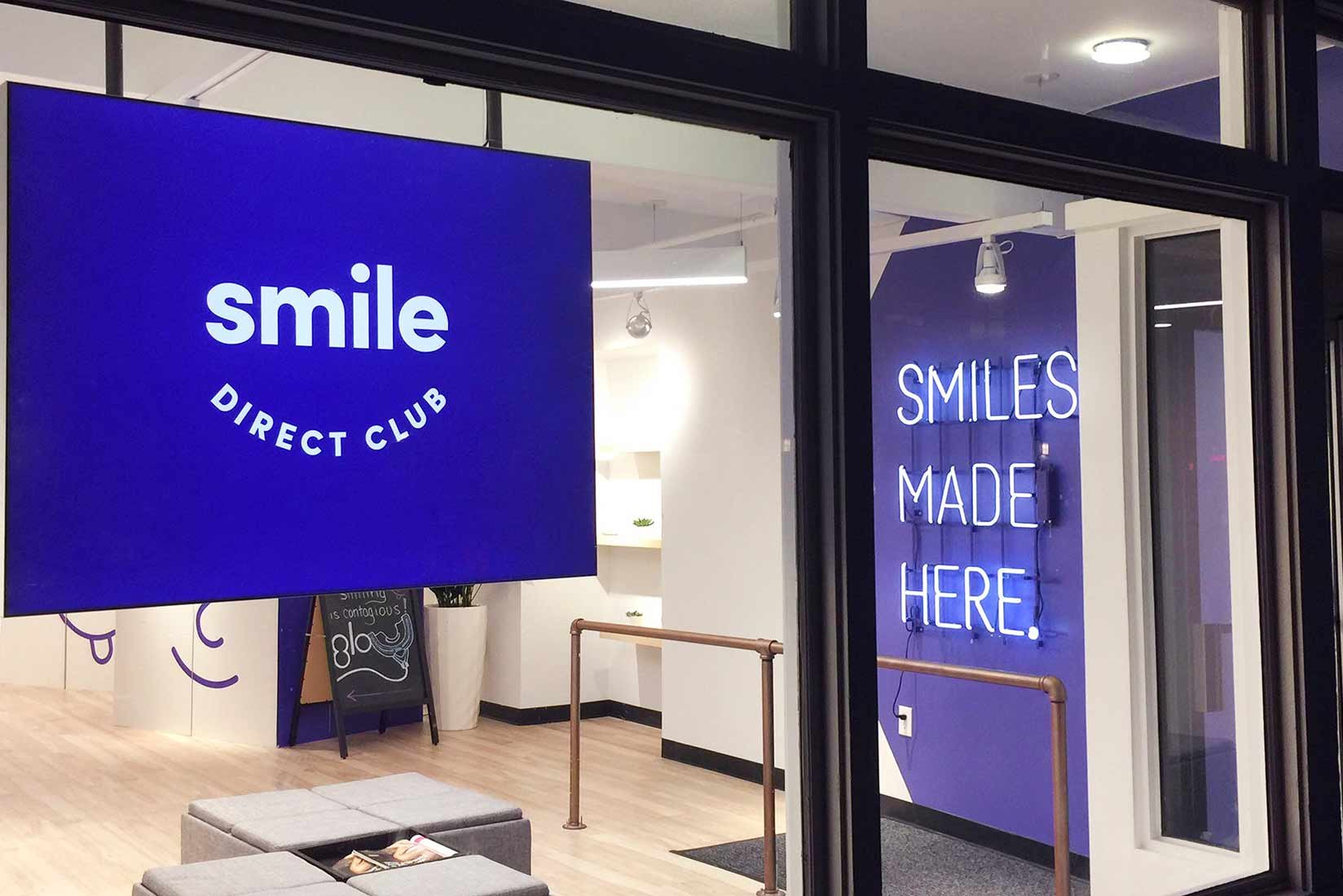 SmileDirectClub retail store