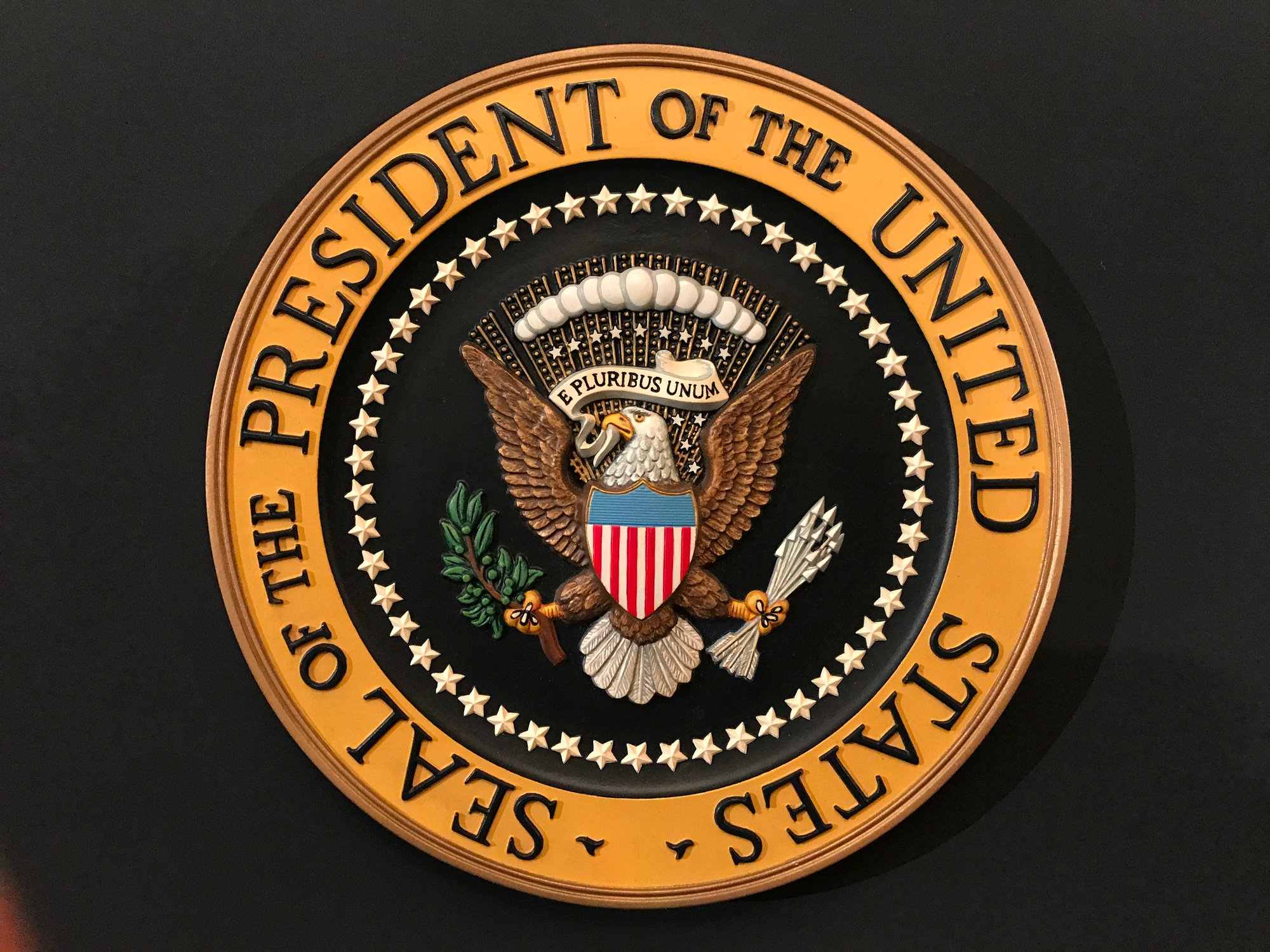 Presidential Seal of the United States..