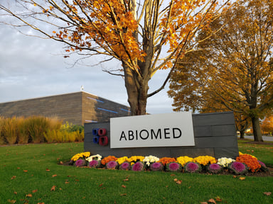 Abiomed Building Sign