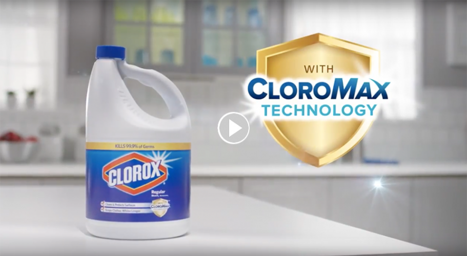 Clorox bleach banner ad