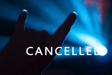 Cancelled rock concert