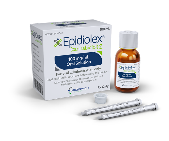 Epidiolex bottle and package
