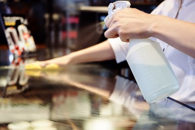 Sanitizing Table