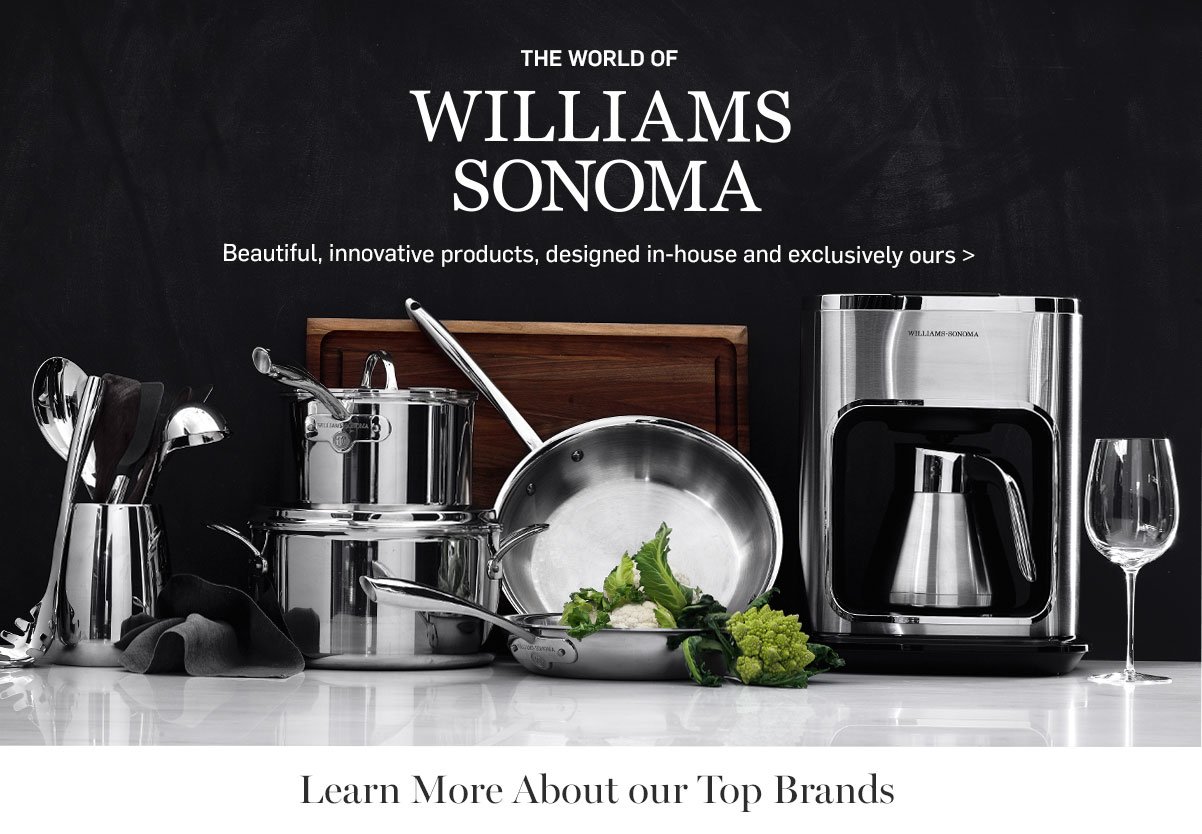 Williams-Sonoma pots and pans
