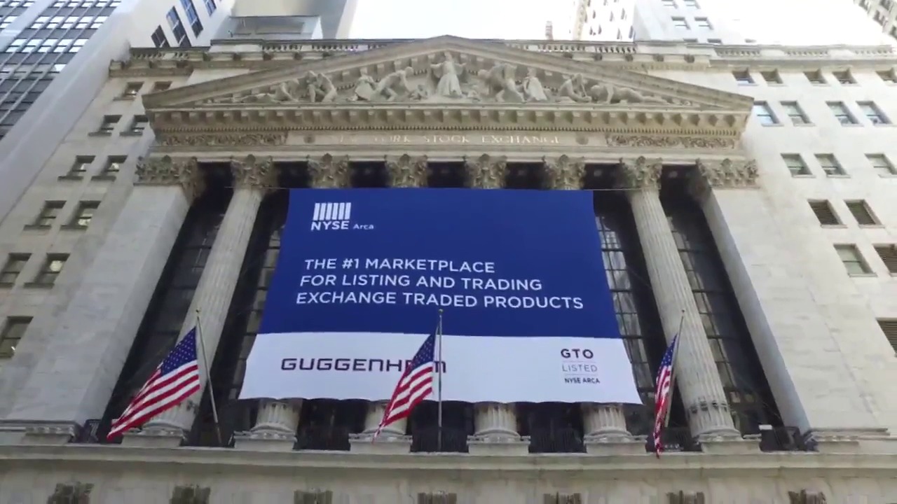 Facade of the New York Stock Exchange.
