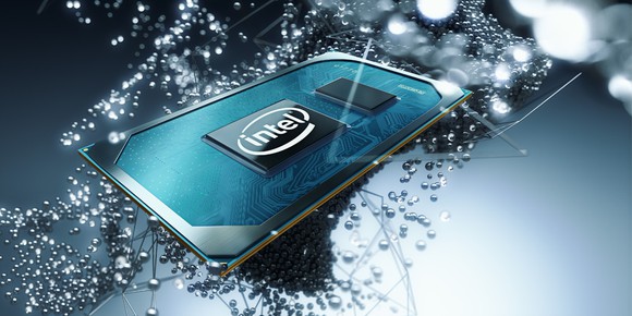 An Intel mobile "Tiger Lake" processor